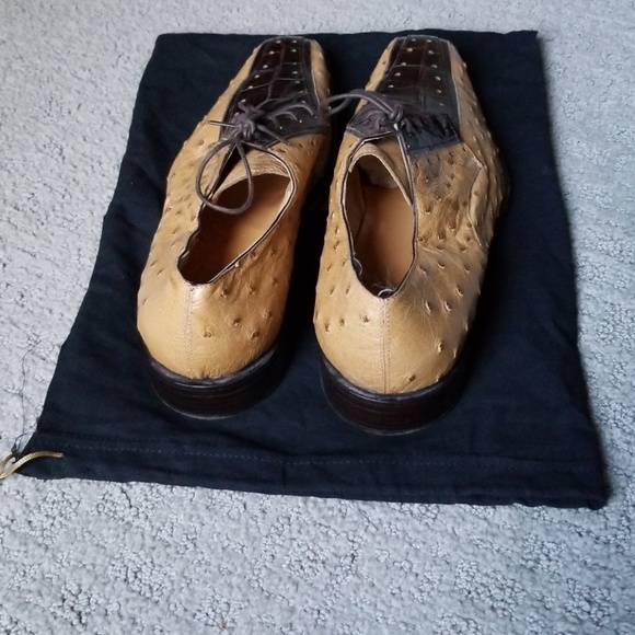 Fa Cri Shoes Genuine Alligator Ostrich Shoes Poshmark